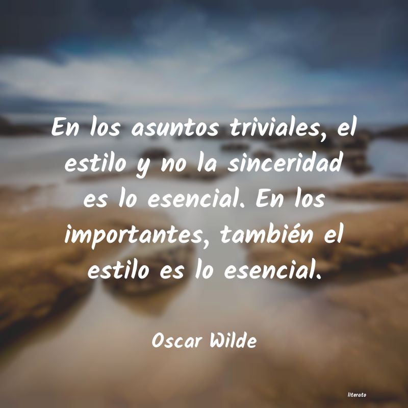 Frases de Oscar Wilde