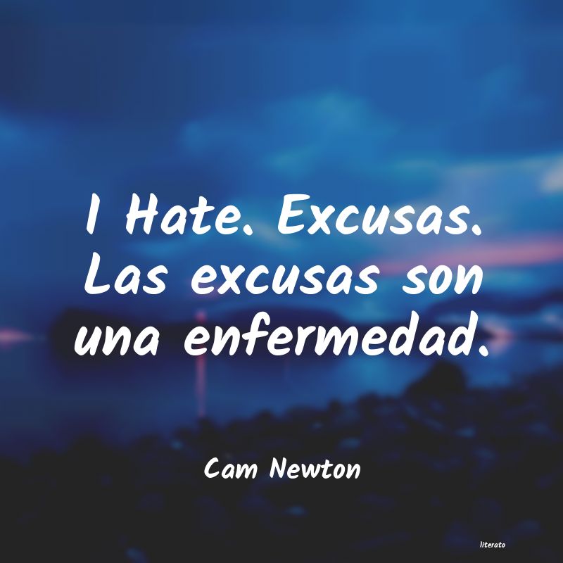 frases de Cam Newton