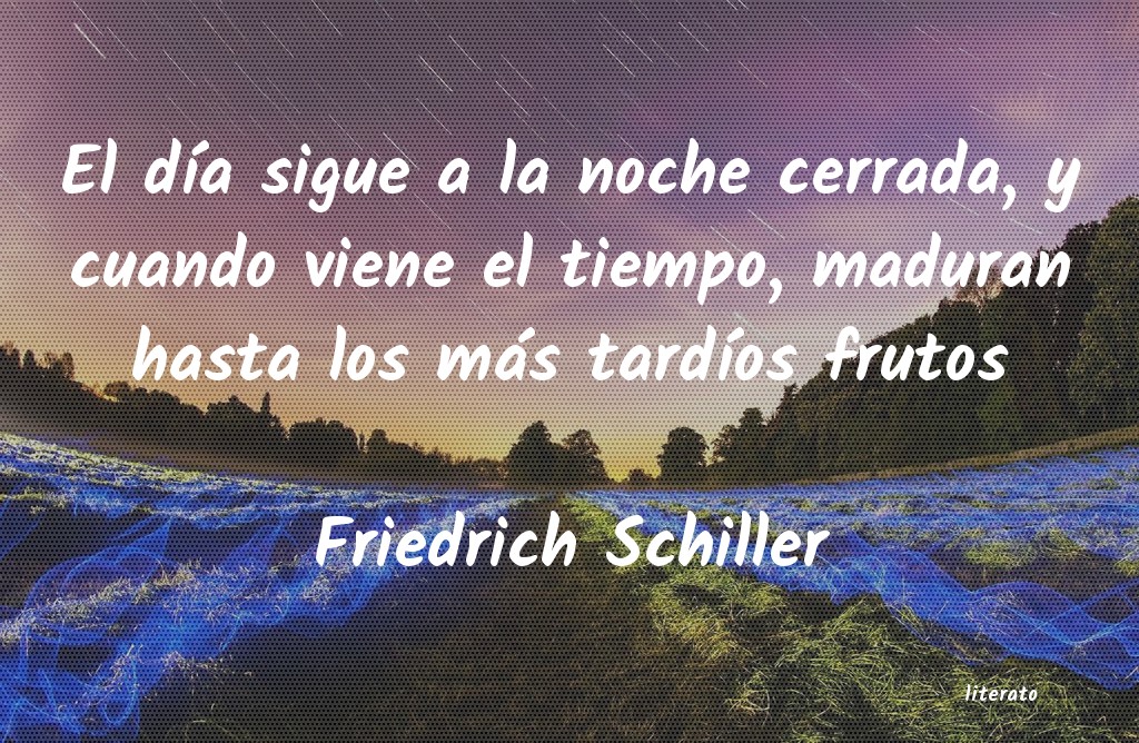 frases de Friedrich Schiller