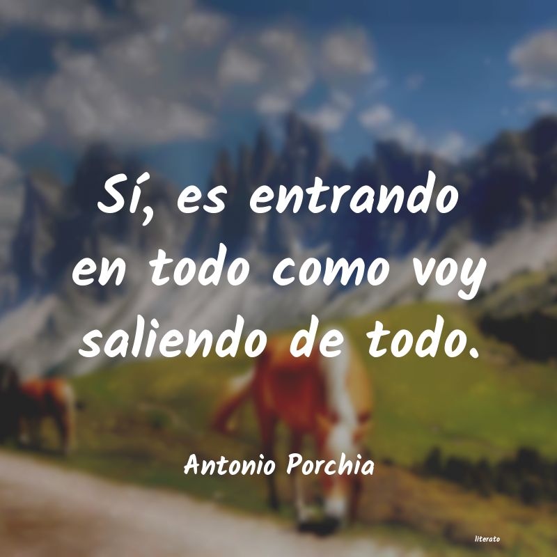 frases de Antonio Porchia