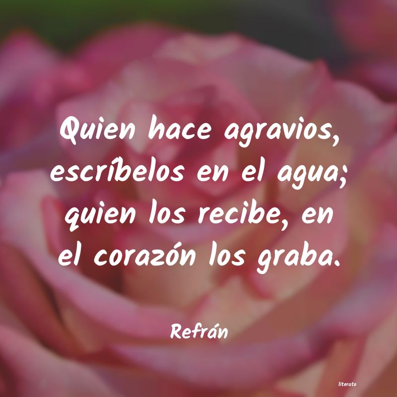 frases de Refrán