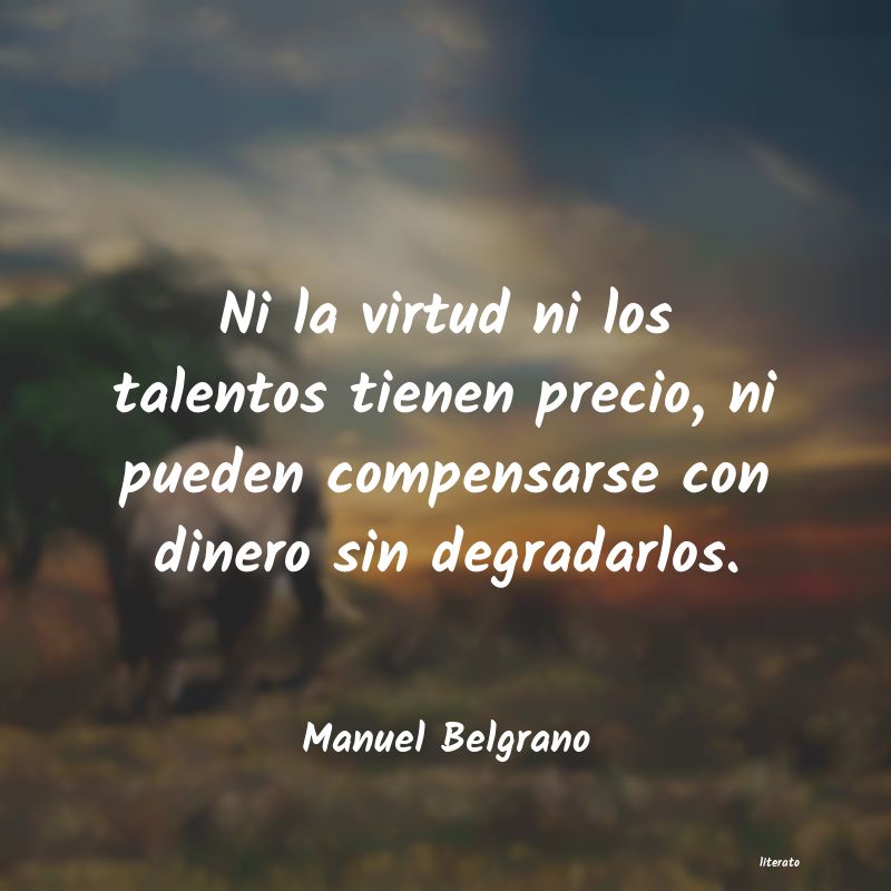 frases de Manuel Belgrano