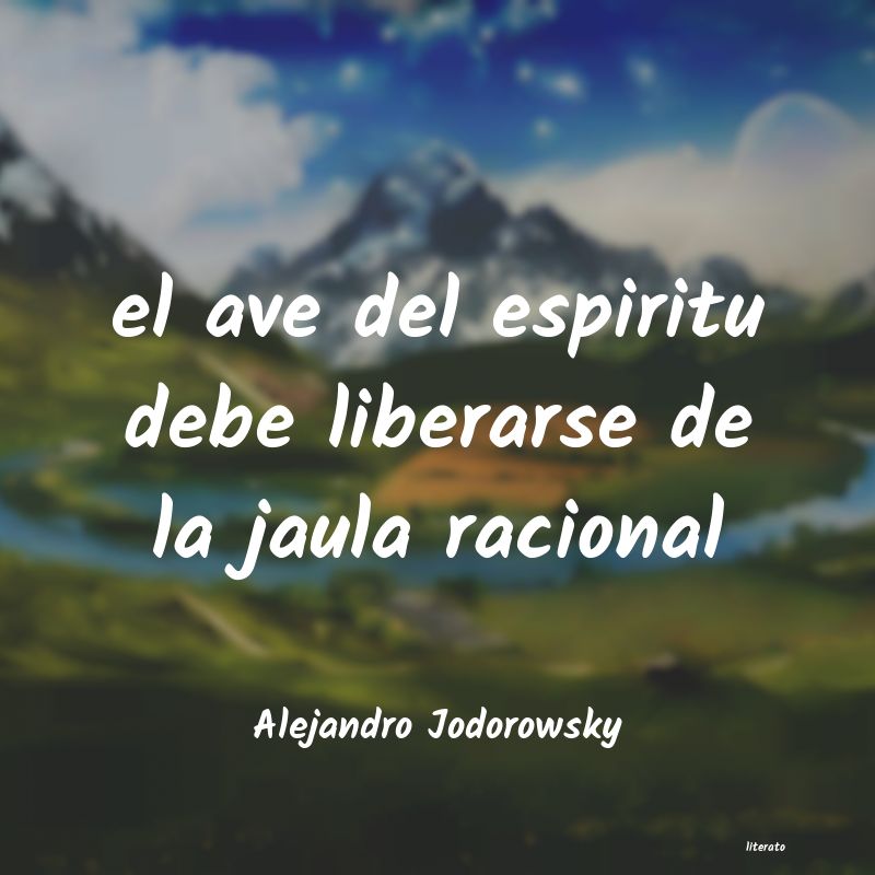 frases de Alejandro Jodorowsky