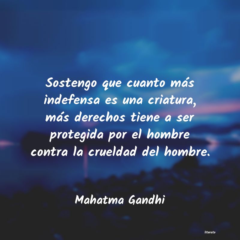 Frases de Mahatma Gandhi