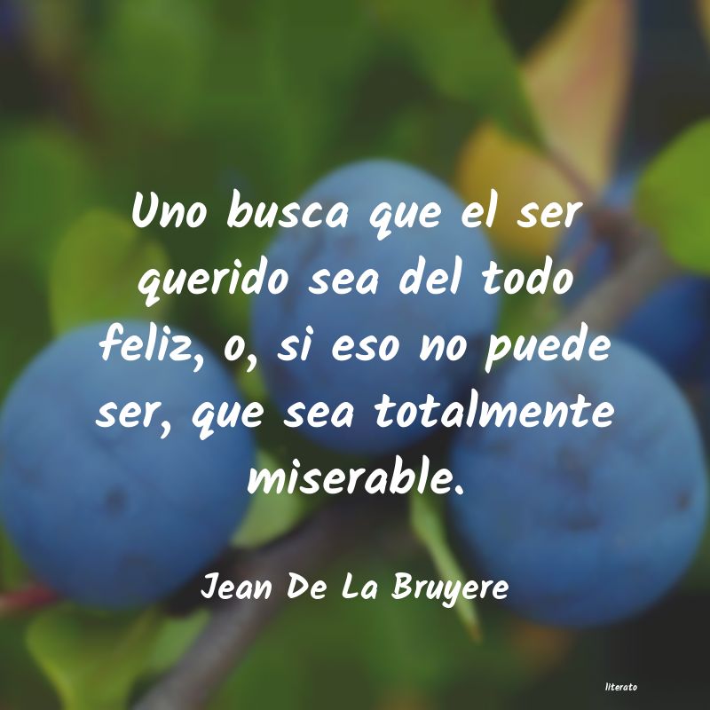 frases de Jean De La Bruyere