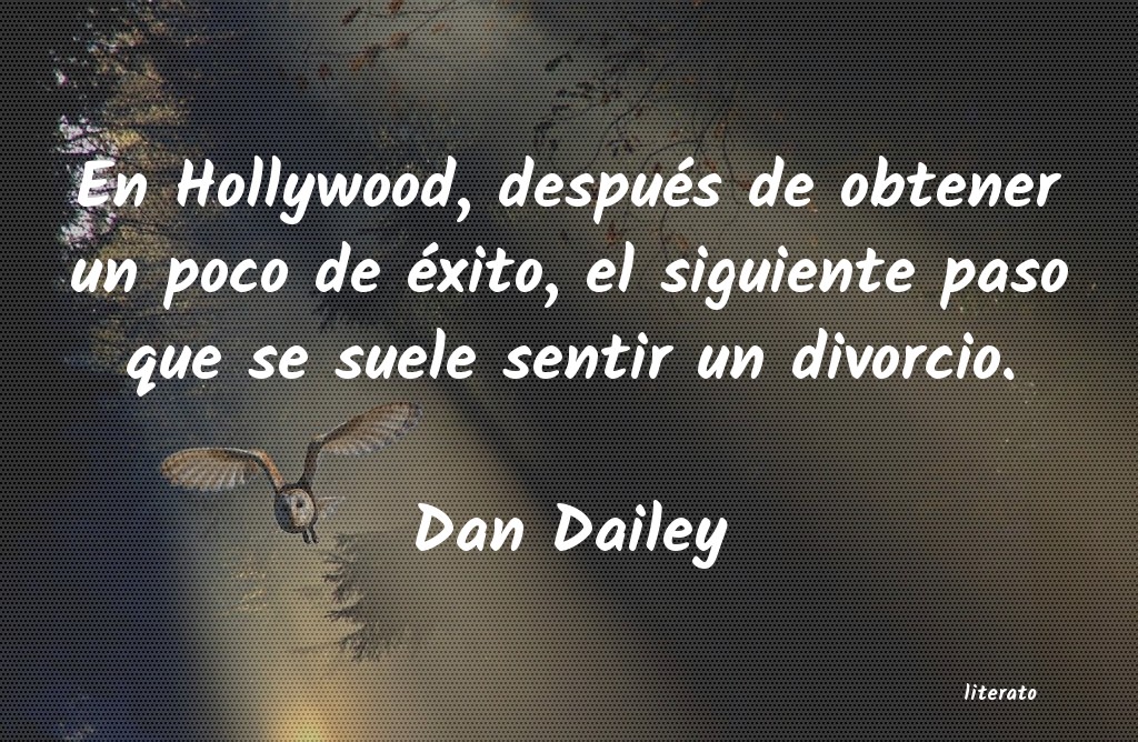 Frases de Dan Dailey