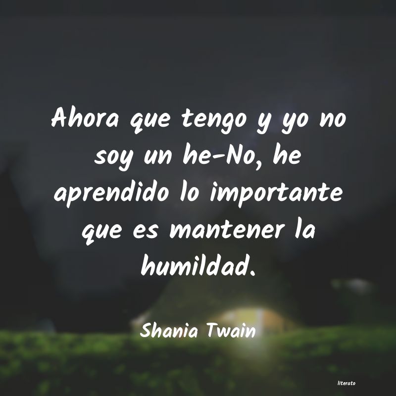 Frases de Shania Twain