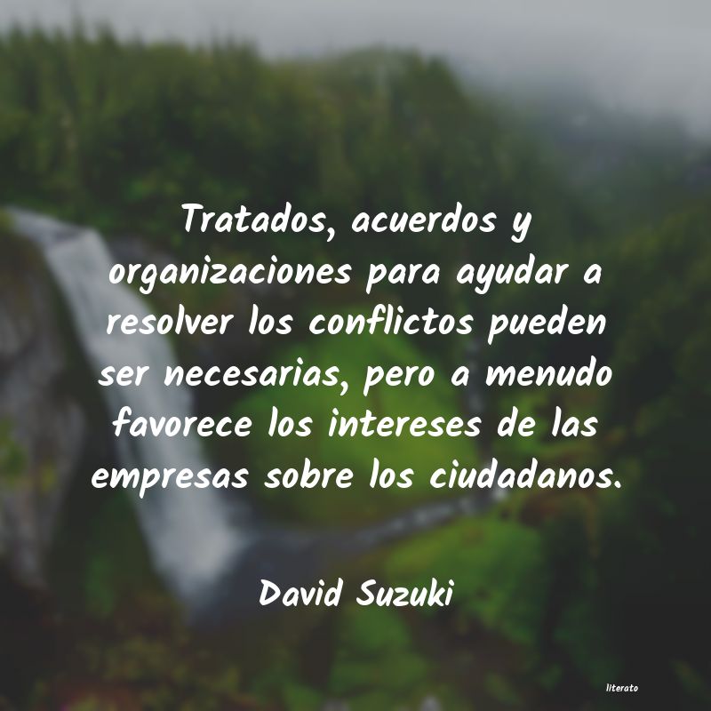 Frases de David Suzuki