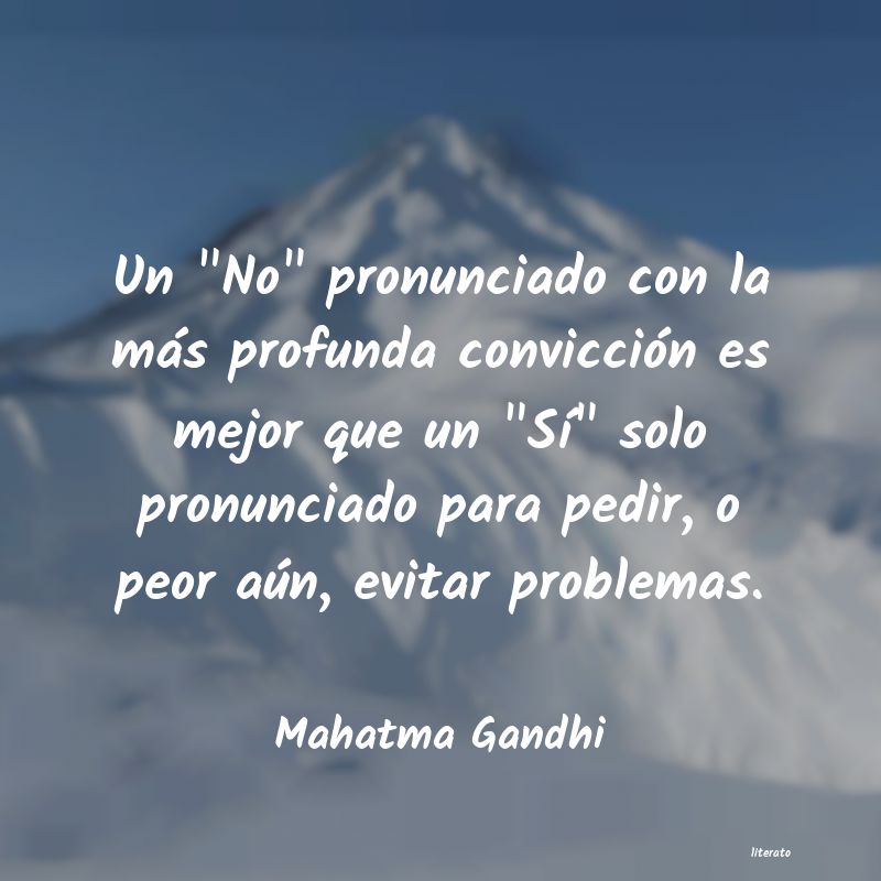 Frases de Mahatma Gandhi