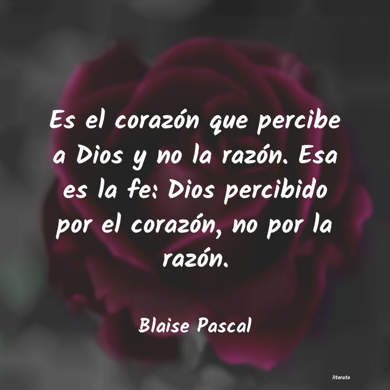 Frases de Blaise Pascal