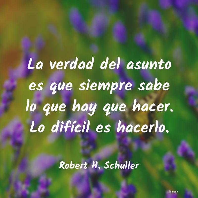 Frases de Robert H. Schuller