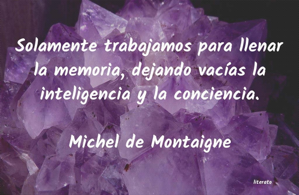 frases de Michel de Montaigne