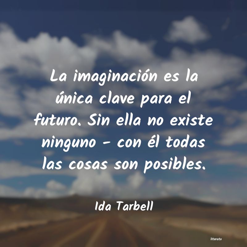 frases de Ida Tarbell