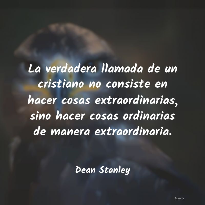 Frases de Dean Stanley