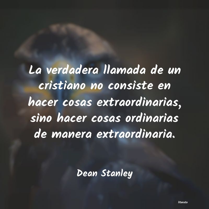 frases de Dean Stanley