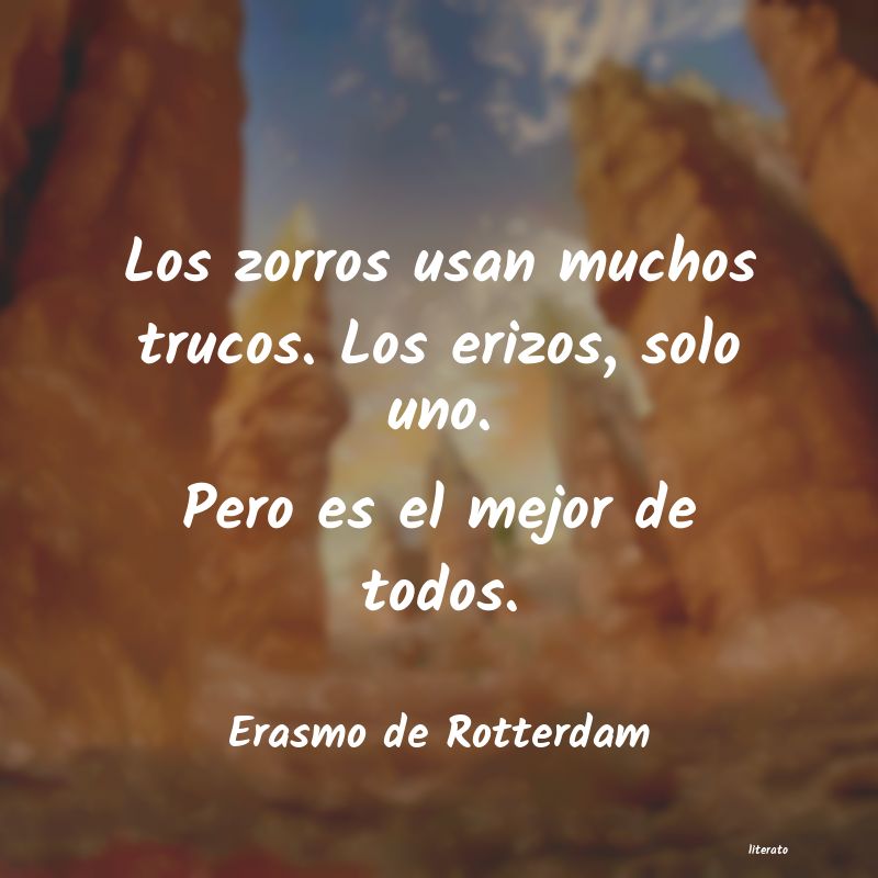 Frases de Erasmo de Rotterdam