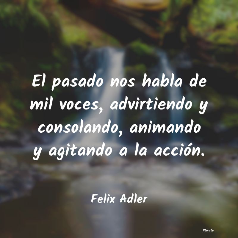 frases de Felix Adler