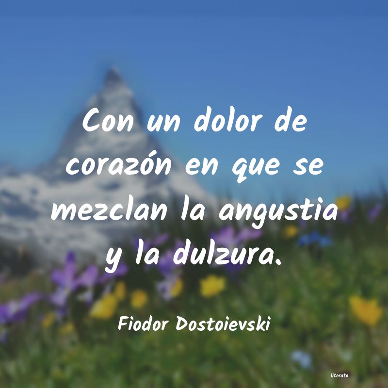 Frases de Fiodor Dostoievski