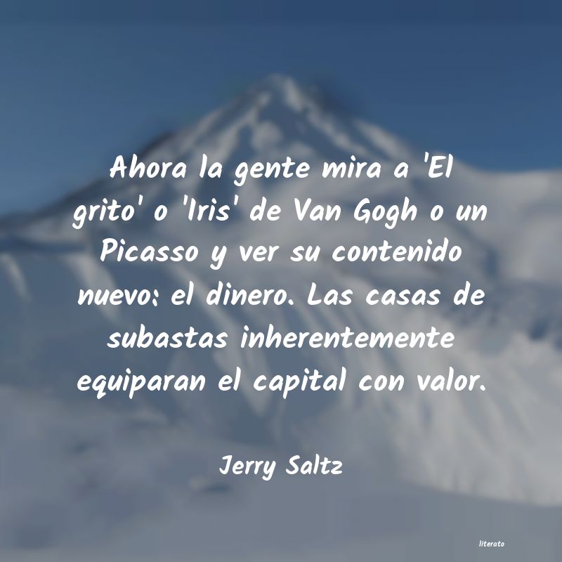 Frases de Jerry Saltz