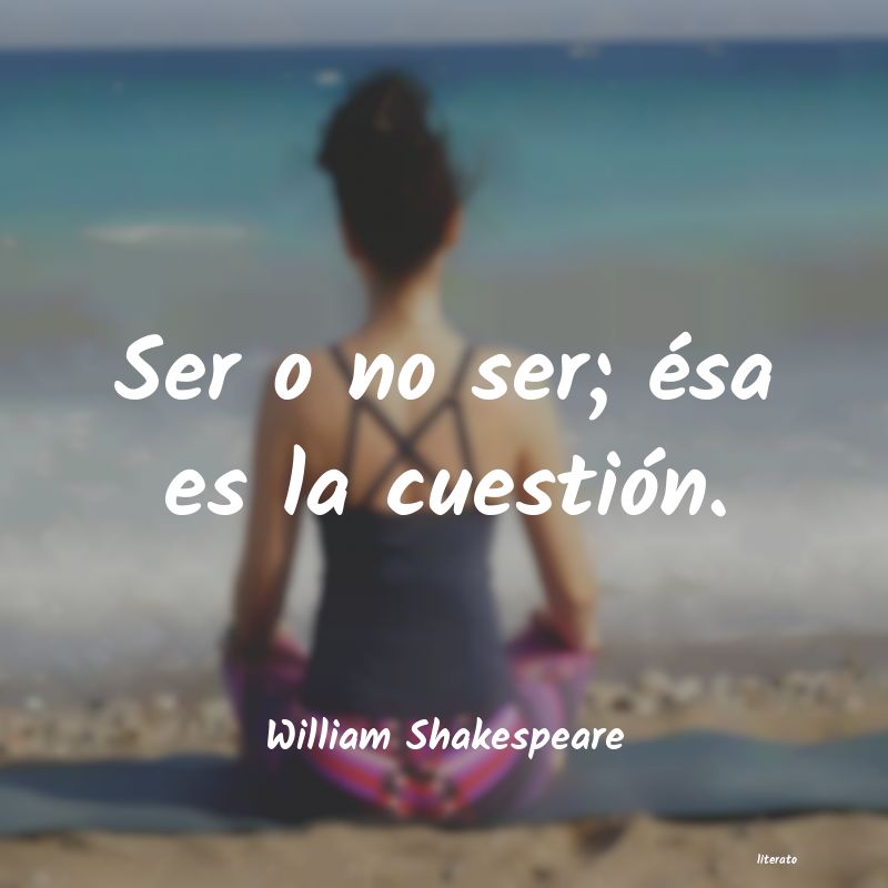 Frases de William Shakespeare