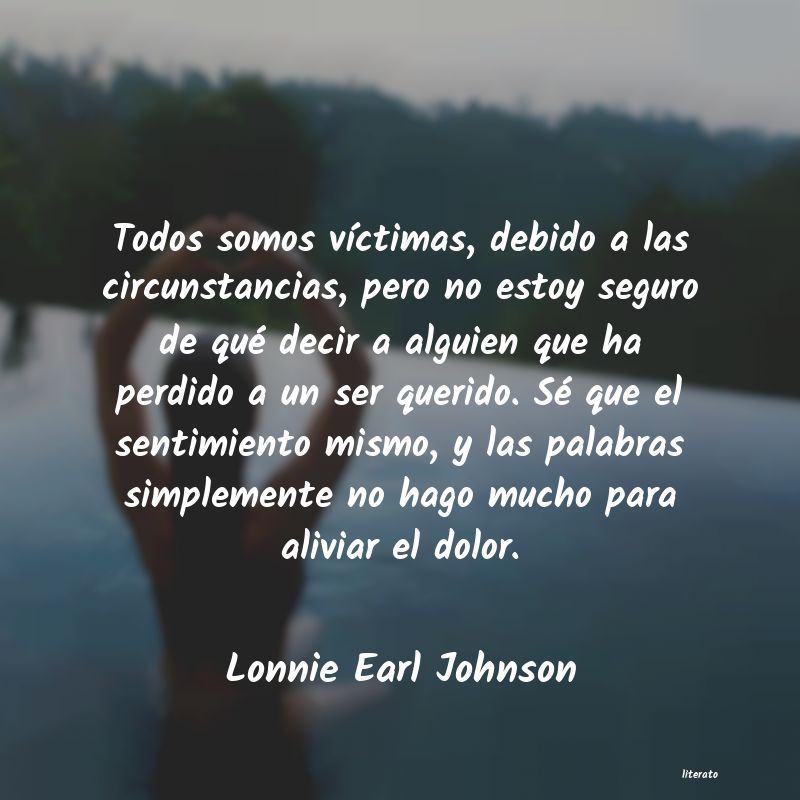 frases de Lonnie Earl Johnson