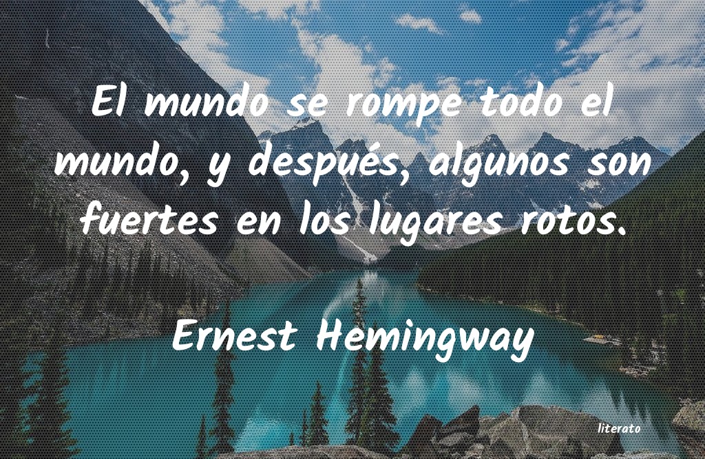 frases de Ernest Hemingway