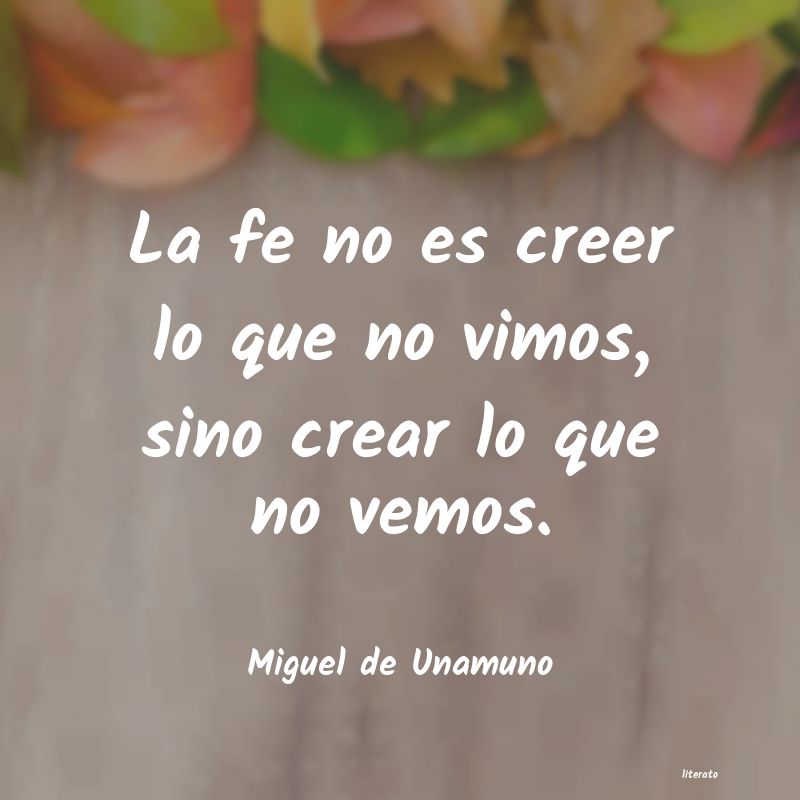 Frases de Miguel de Unamuno