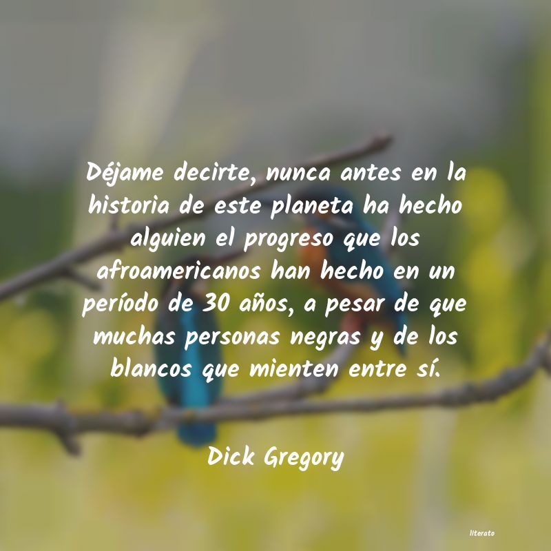 frases de Dick Gregory
