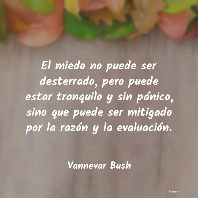 Frases de Vannevar Bush