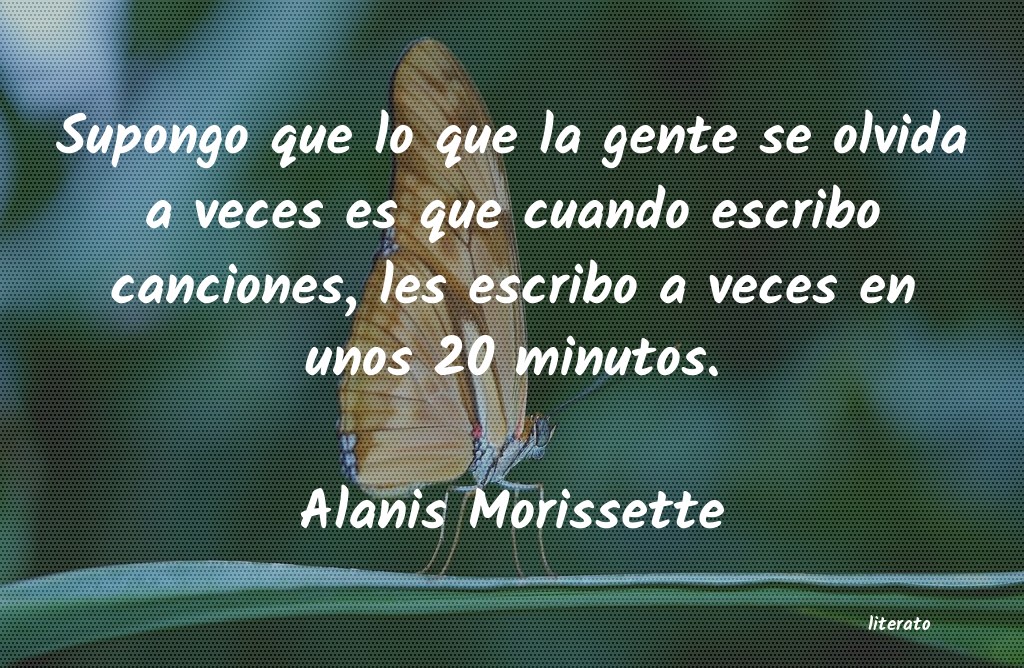frases de Alanis Morissette