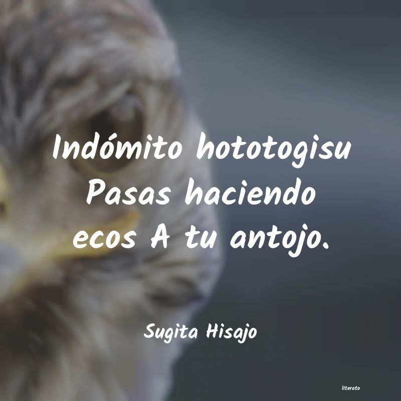 frases de Sugita Hisajo