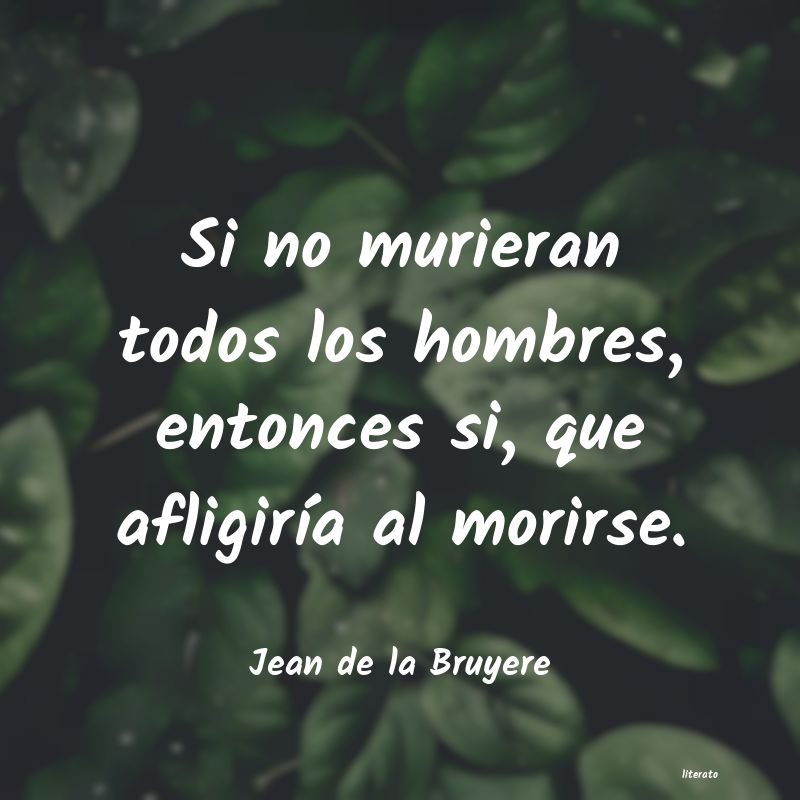 frases de Jean de la Bruyere