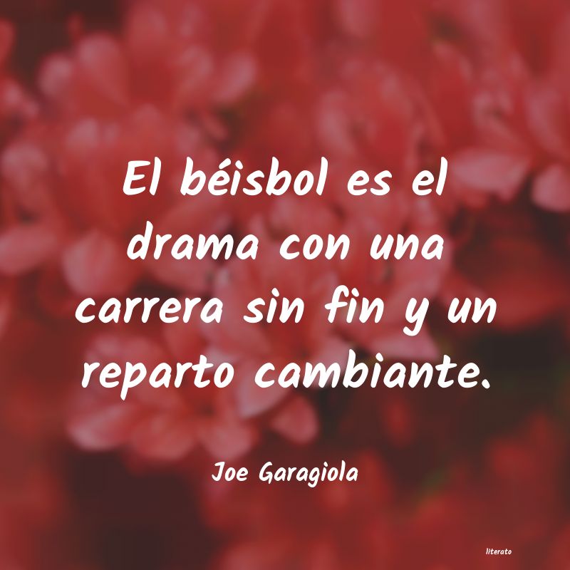 frases de Joe Garagiola