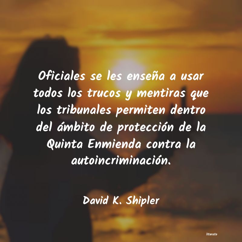 Frases de David K. Shipler