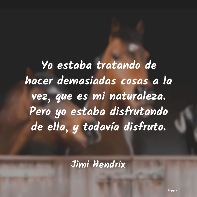 frases de Jimi Hendrix