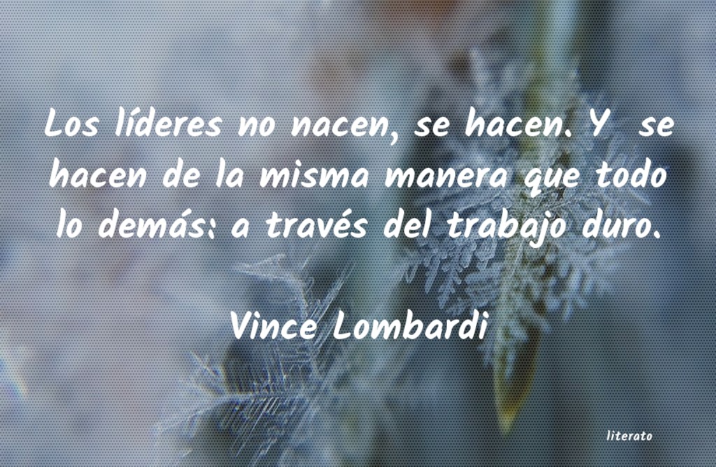 frases de Vince Lombardi