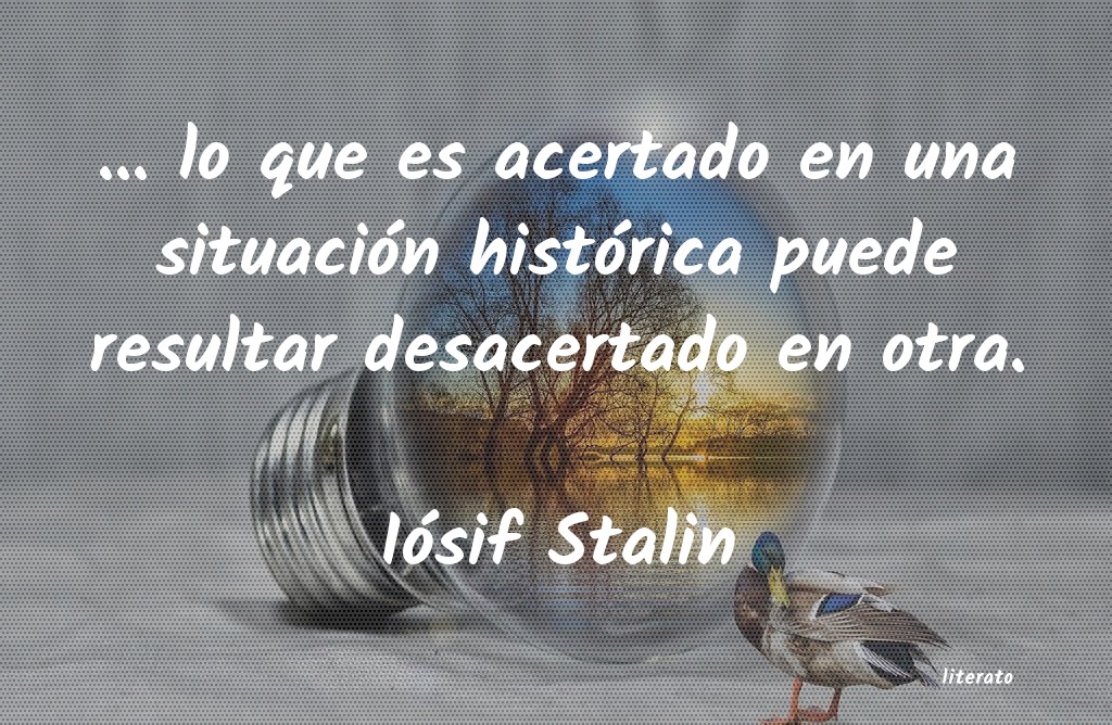 Frases de Iósif Stalin