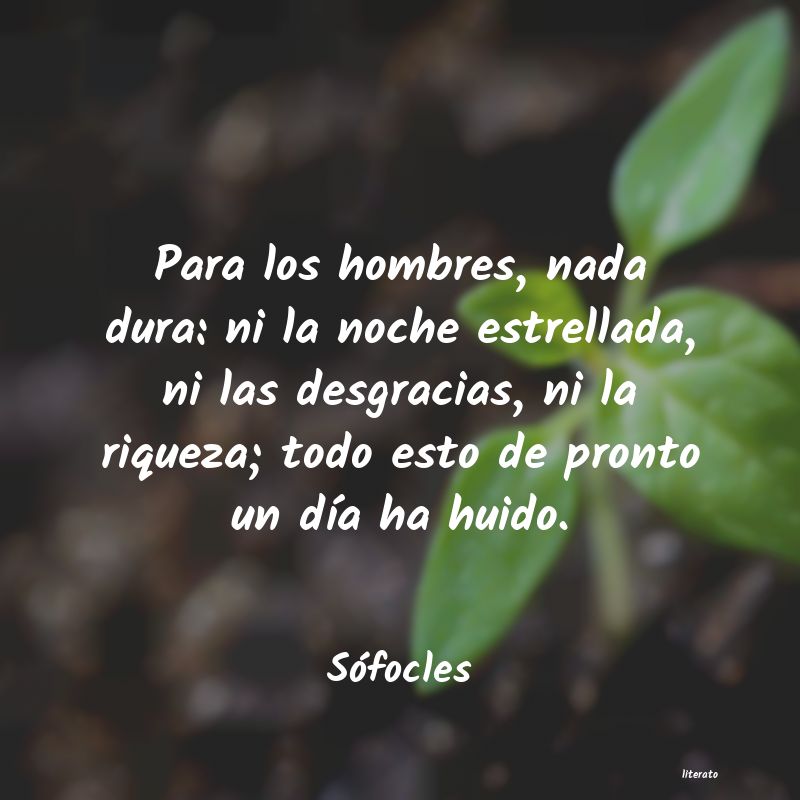 Frases de Sófocles