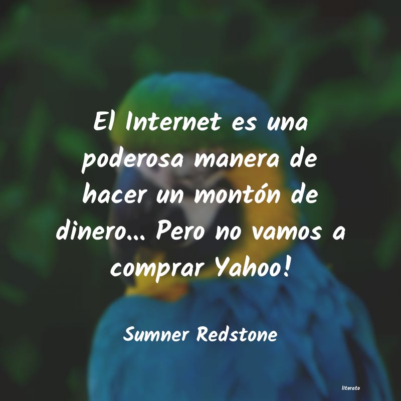 frases de Sumner Redstone