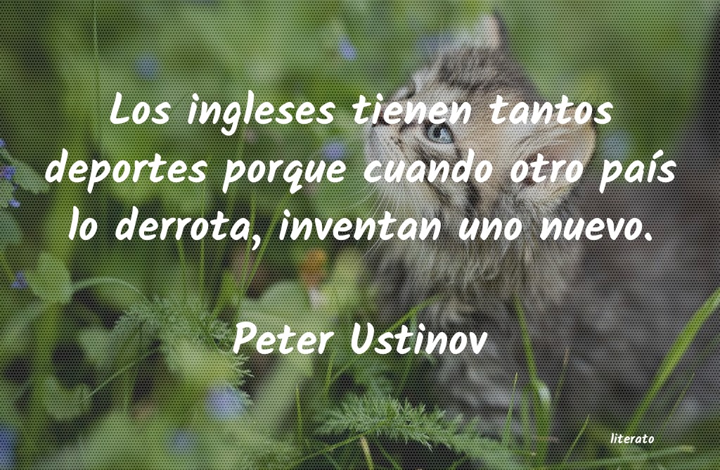 frases de Peter Ustinov