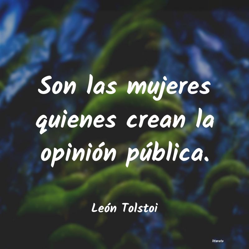 Frases de León Tolstoi