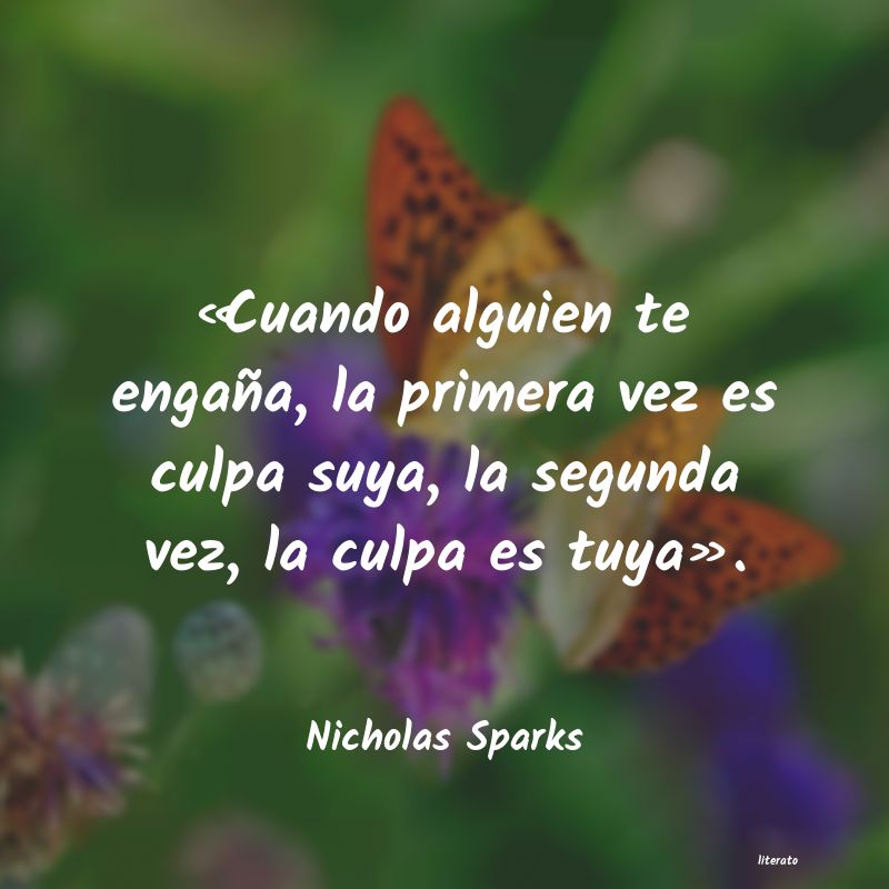 Frases de Nicholas Sparks