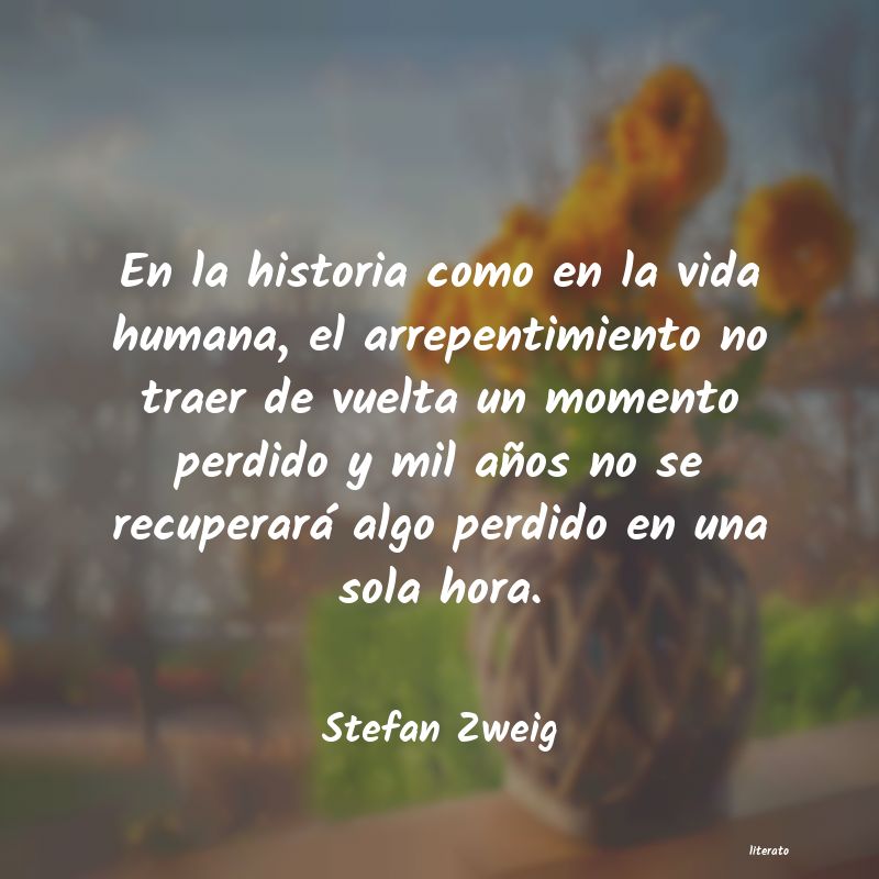 Frases de Stefan Zweig - literato