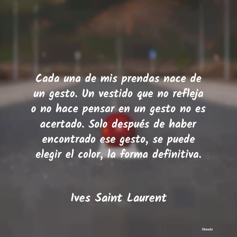 Frases de Ives Saint Laurent