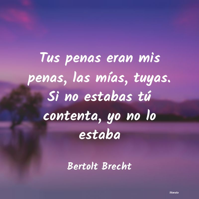 bertold brecht
