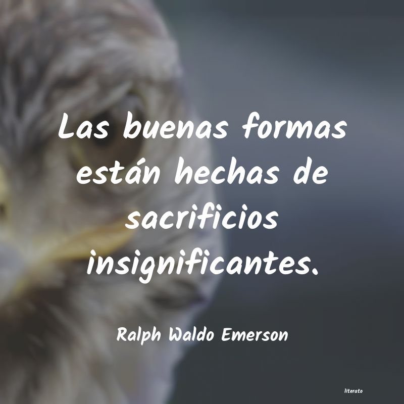 Frases de Ralph Waldo Emerson