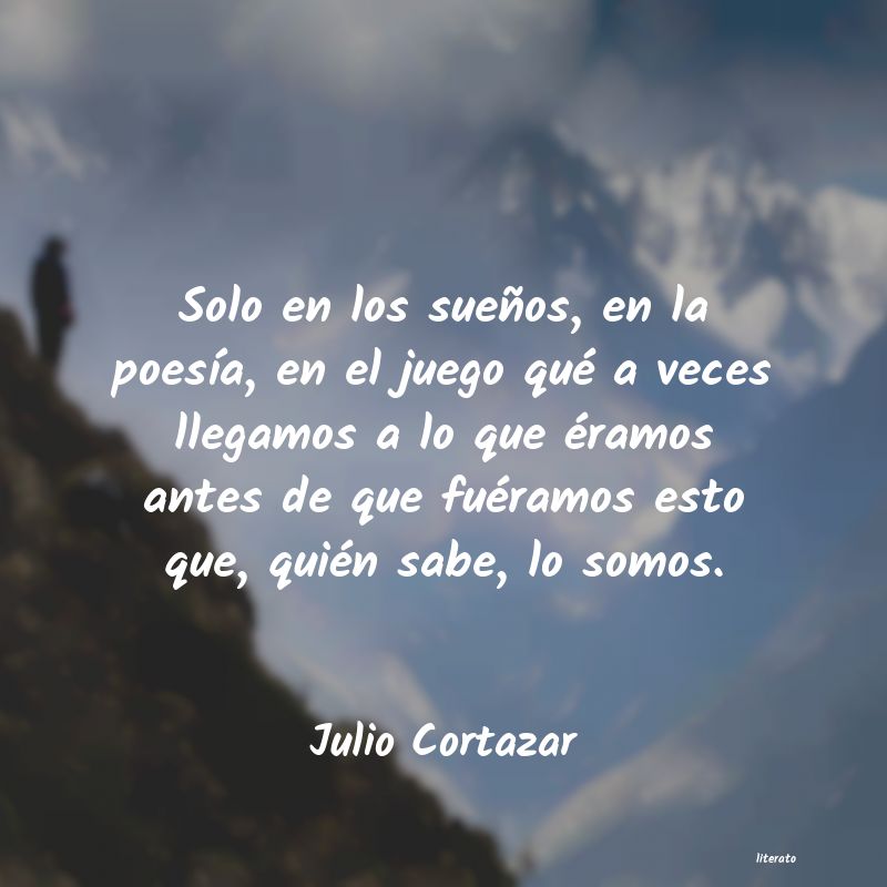 frases de Julio Cortazar