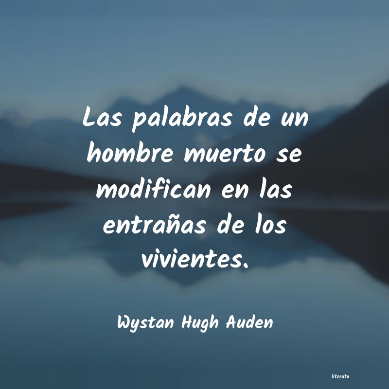 frases de Wystan Hugh Auden