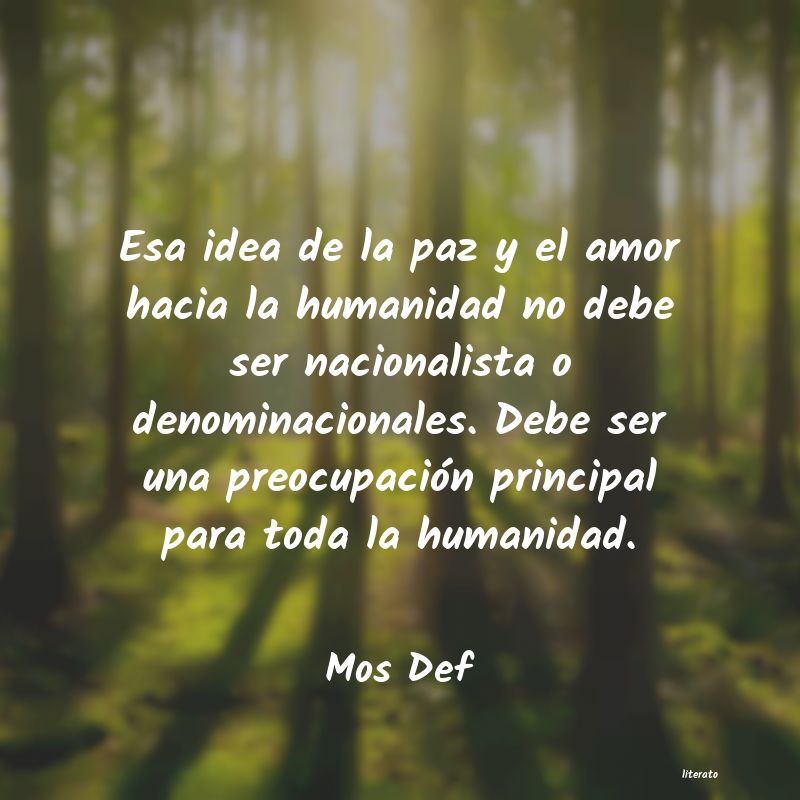 frases de Mos Def