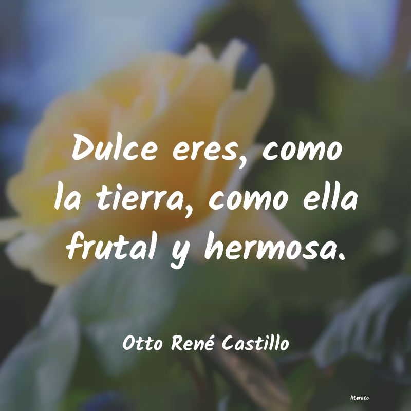 frases de Otto RenÃ© Castillo
